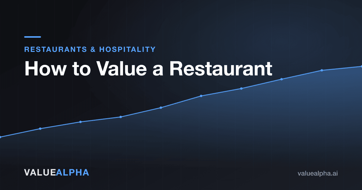 How to Value a Restaurant: SDE Multiples, Prime Cost, and What Buyers Actually Pay